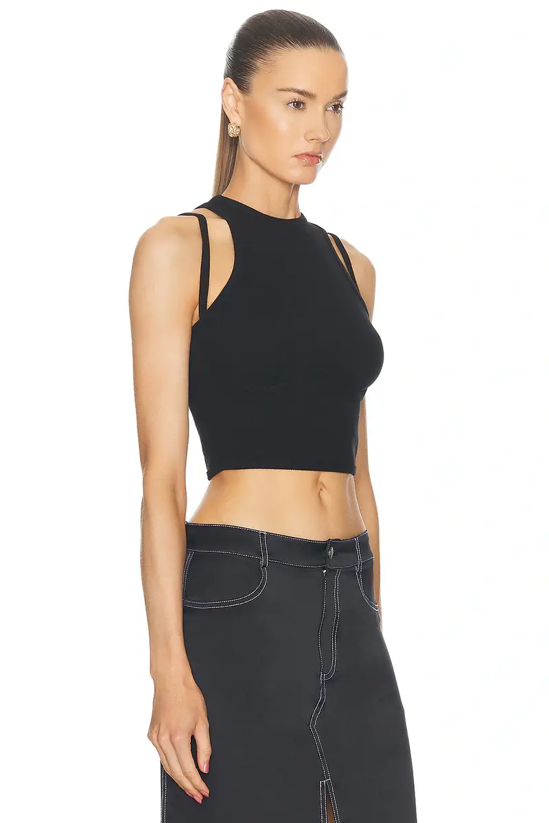 fleur du mal Strappy Rib Tank | Thumbnail 2