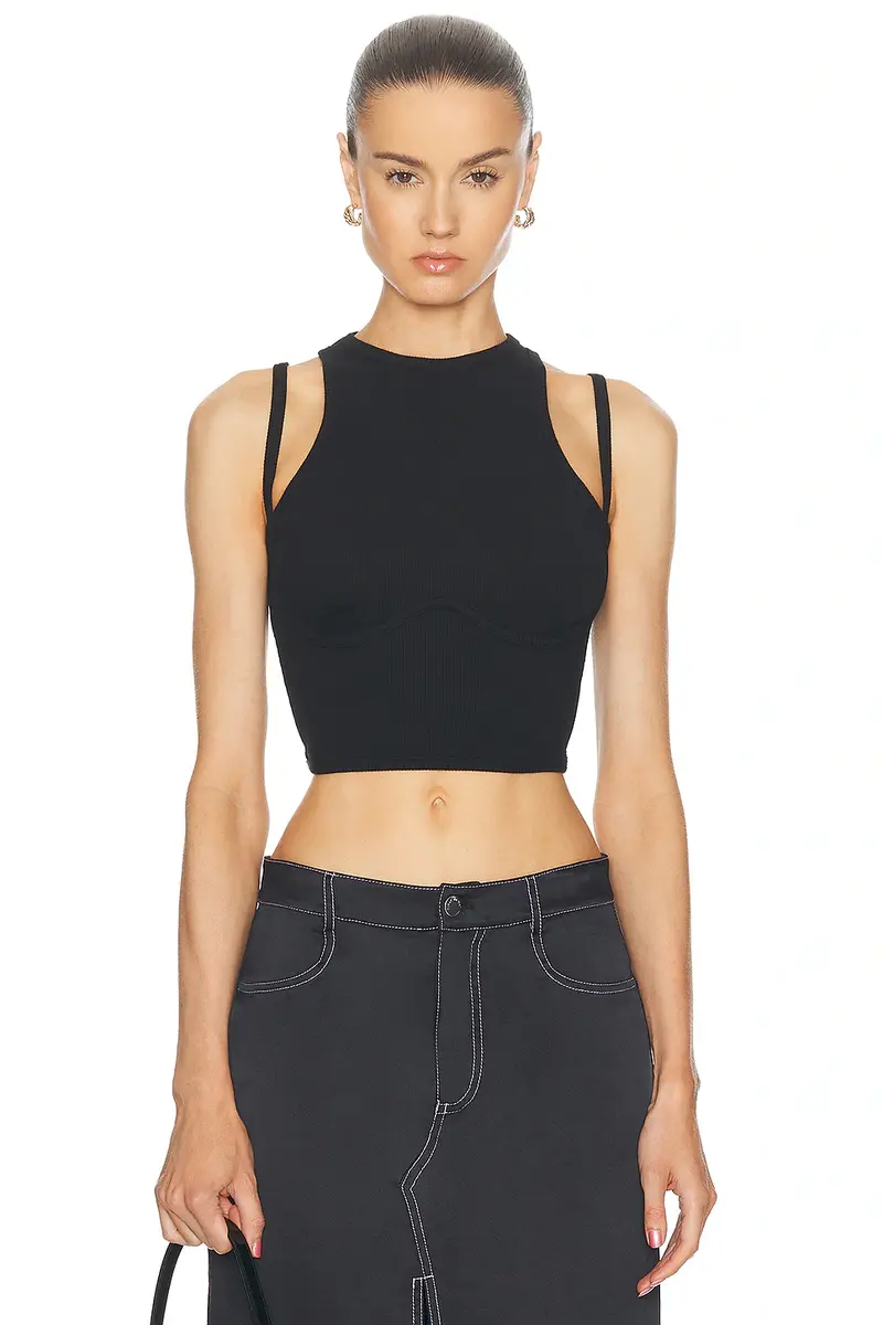 Strappy Rib Tank