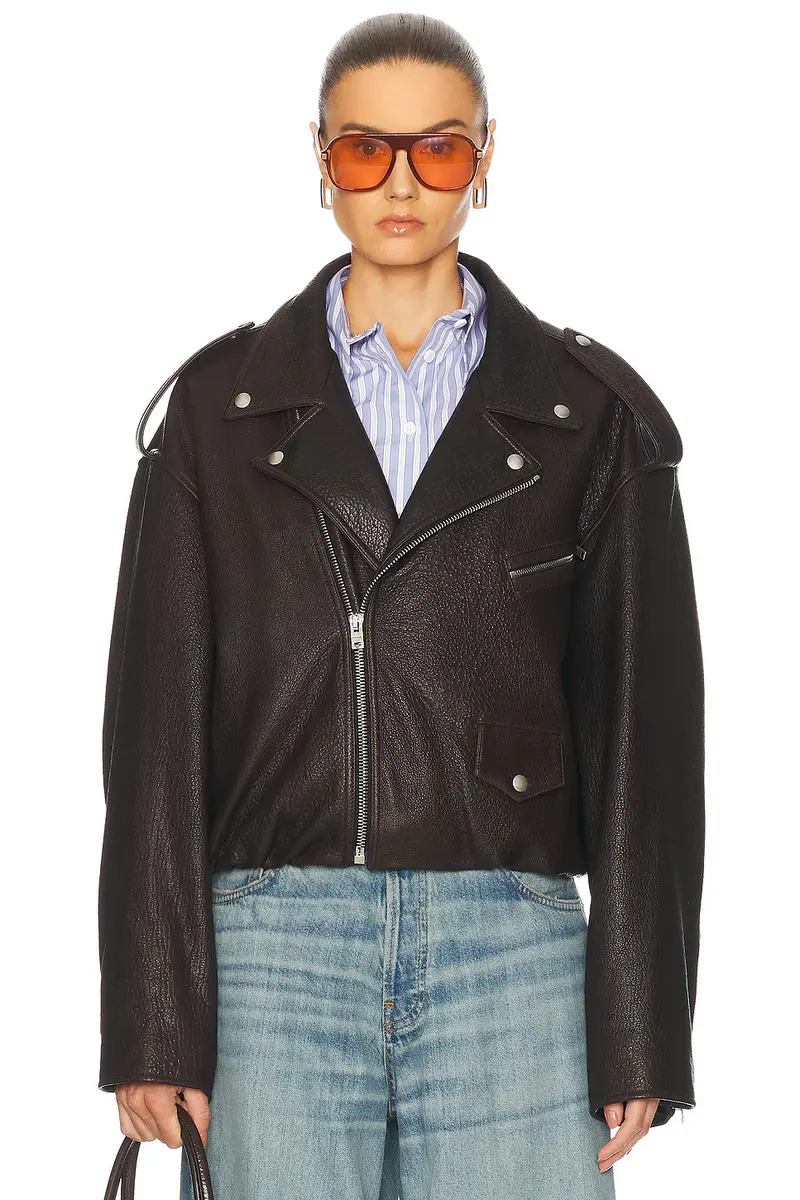 Acne Studios Liso Leather Jacket | Thumbnail 2