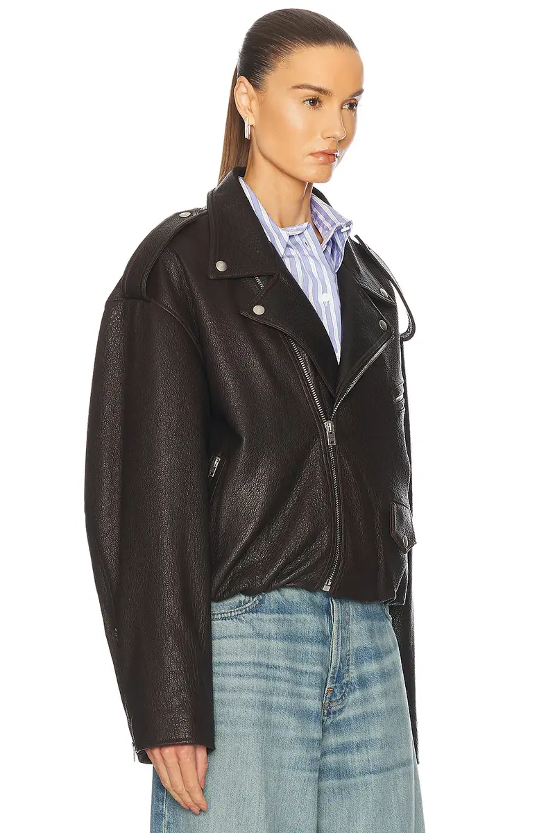 Acne Studios Liso Leather Jacket | Thumbnail 3