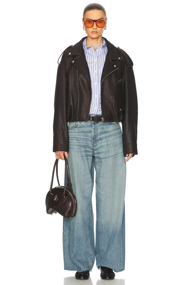 Acne Studios Liso Leather Jacket | Thumbnail 6