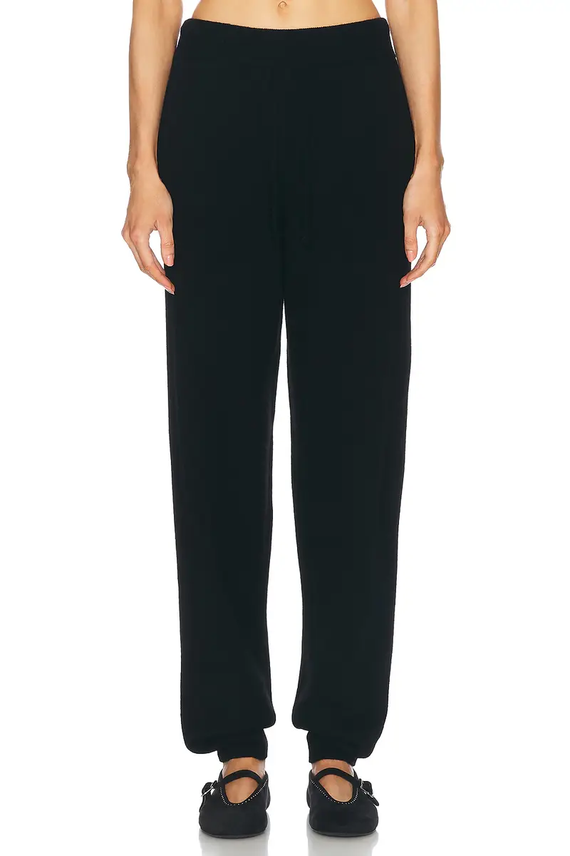 Loulou de Saison Hespero Cashmere Jogger | Image 1 Loulou de Saison Hespero Cashmere Jogger | Image 1