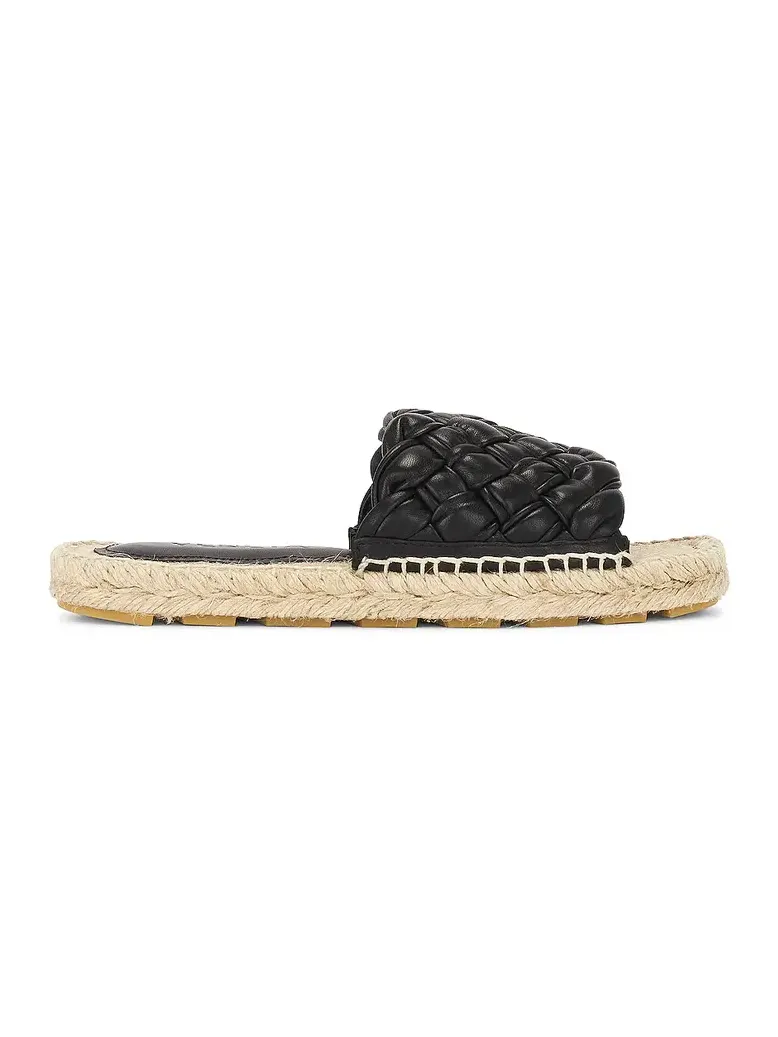 Jack Mule Espadrille Leather Sandal