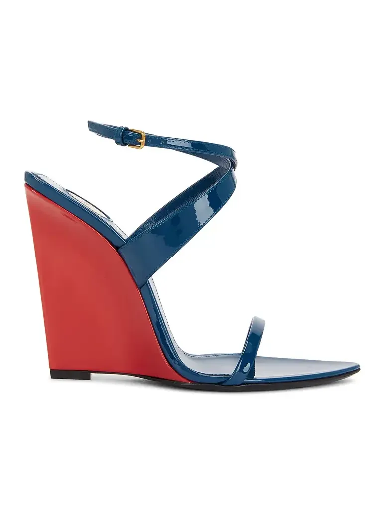Saint Laurent Wedge Sandal