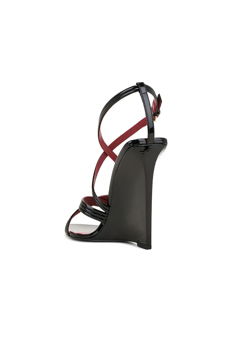 Saint Laurent Rossi Wedge Sandal | Thumbnail 3 Saint Laurent Rossi Wedge Sandal | Thumbnail 3