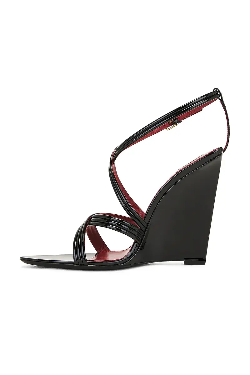 Saint Laurent Rossi Wedge Sandal | Thumbnail 5 Saint Laurent Rossi Wedge Sandal | Thumbnail 5
