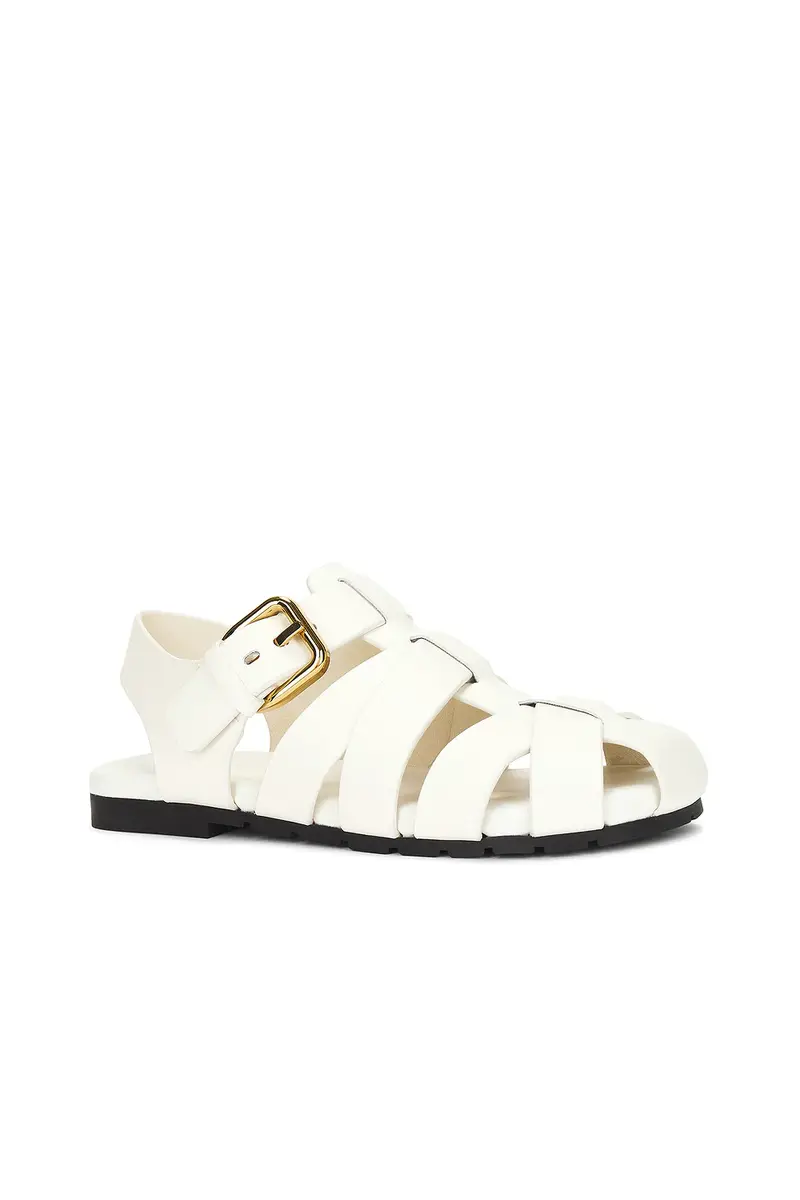 Bottega Veneta Alfie Flat Sandal | Thumbnail 2 Bottega Veneta Alfie Flat Sandal | Thumbnail 2