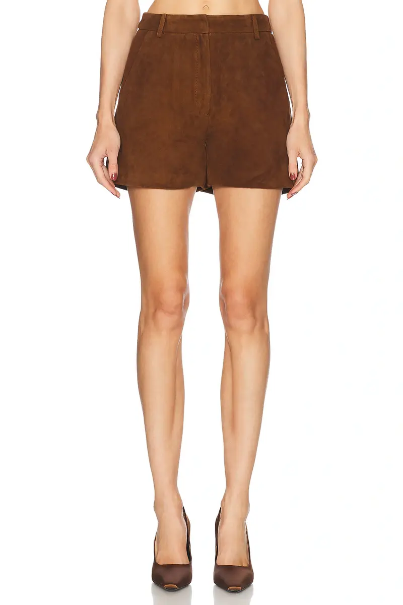 Aexae Leather Suede Short | Thumbnail 3 Aexae Leather Suede Short | Thumbnail 3