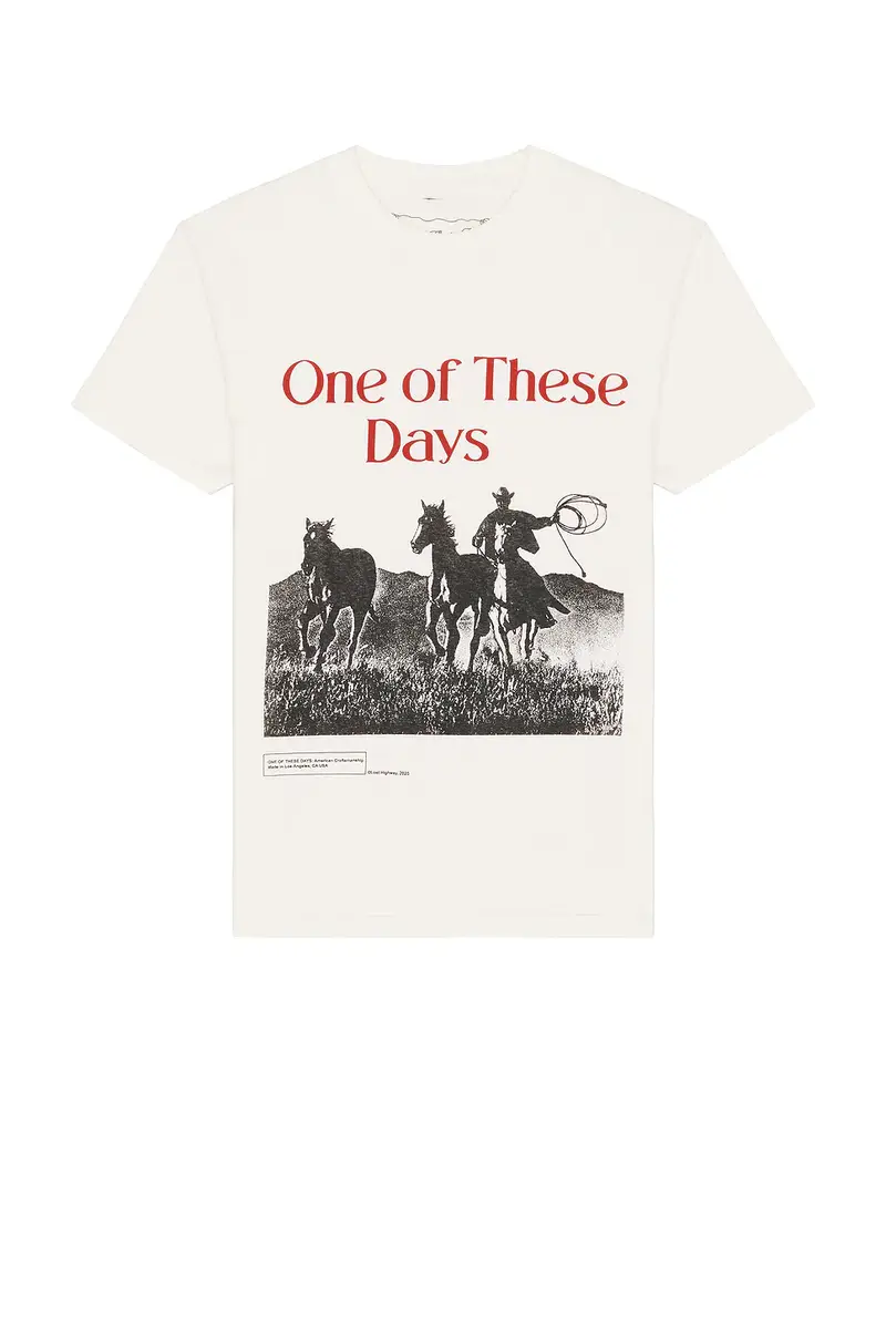 ONE OF THESE DAYS Across The Plains Tee | Image 1 ONE OF THESE DAYS Across The Plains Tee | Image 1