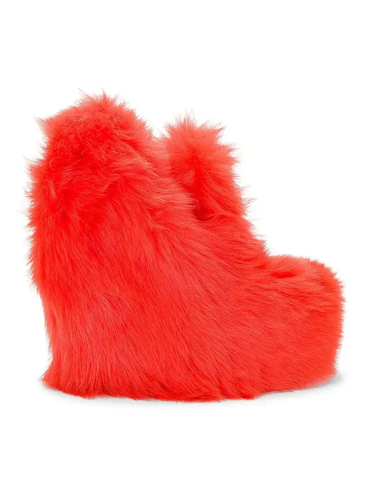 Shearling Wedge Pumps Shearling Wedge Pumps