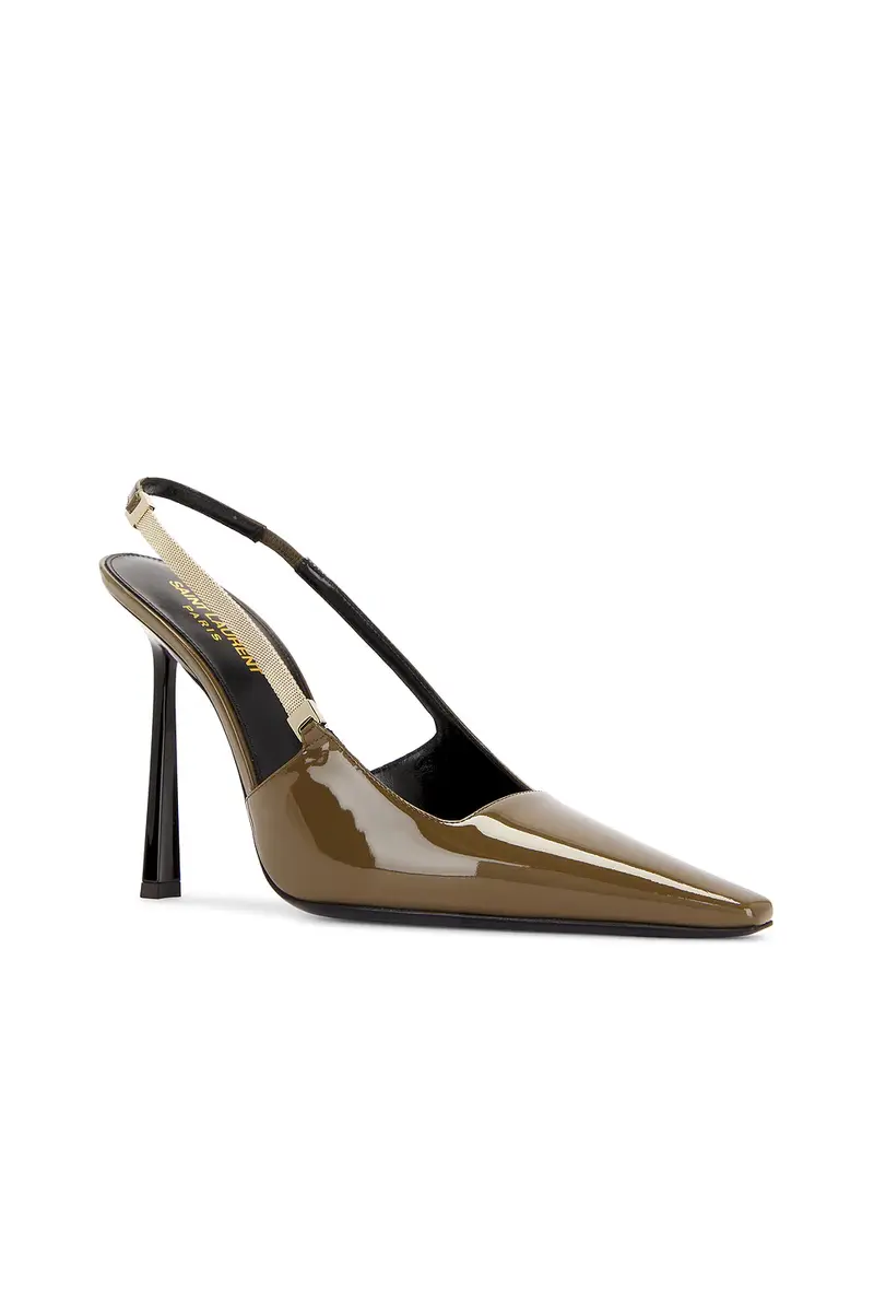 Saint Laurent Blake Slingback Pump | Thumbnail 2 Saint Laurent Blake Slingback Pump | Thumbnail 2