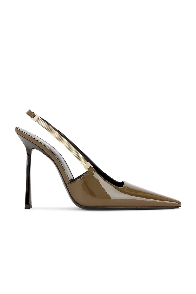 Saint Laurent Blake Slingback Pump | Image 1 Saint Laurent Blake Slingback Pump | Image 1
