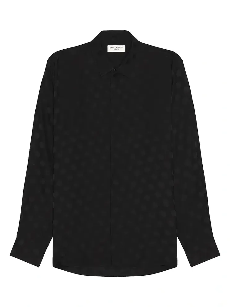 Saint Laurent Chemise Col Yves