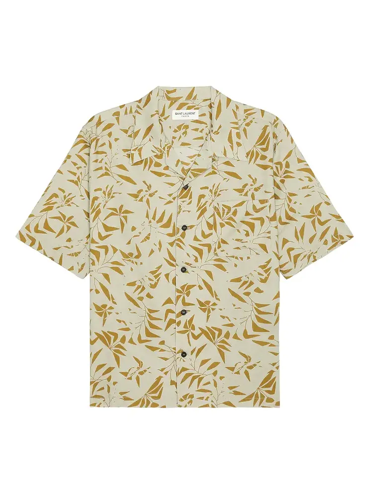 Saint Laurent Hawaii Short Sleeve Shirt