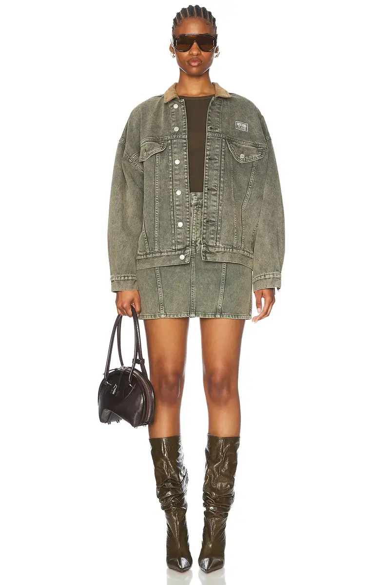 Moschino Jeans Denim Mini Skirt | Thumbnail 5 Moschino Jeans Denim Mini Skirt | Thumbnail 5
