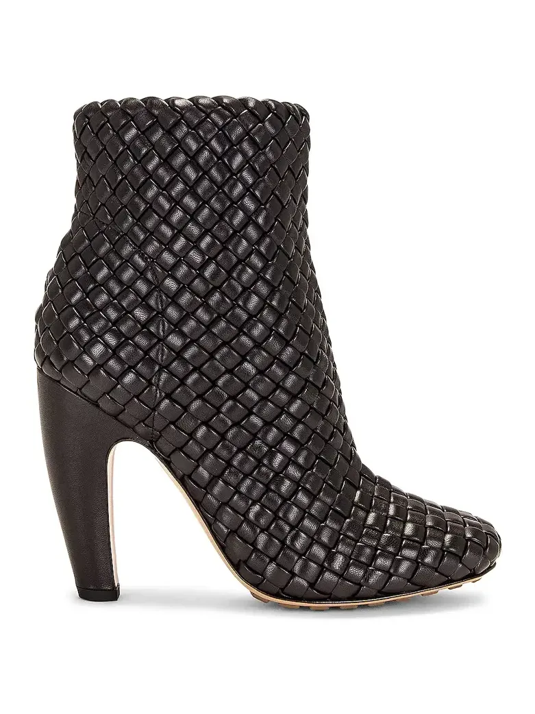 Mini Lido Weave Ankle Boots