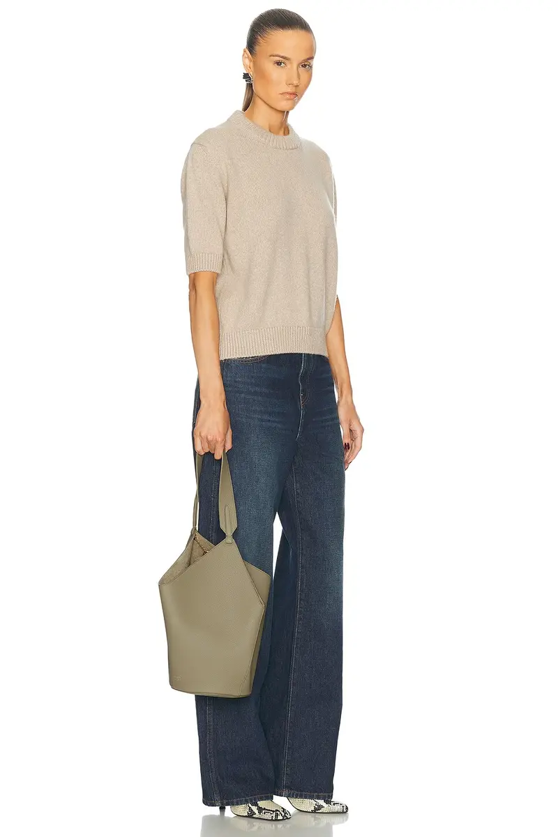 KHAITE Lotus Small Tote Bag | Thumbnail 2 KHAITE Lotus Small Tote Bag | Thumbnail 2
