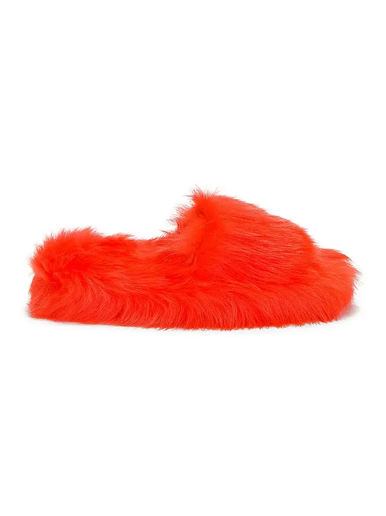 Shearling Resort Slides Shearling Resort Slides