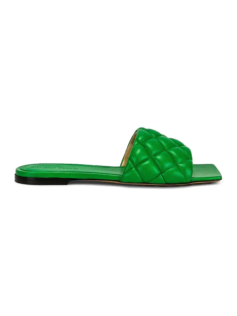 Padded Stretch Flat Sandals