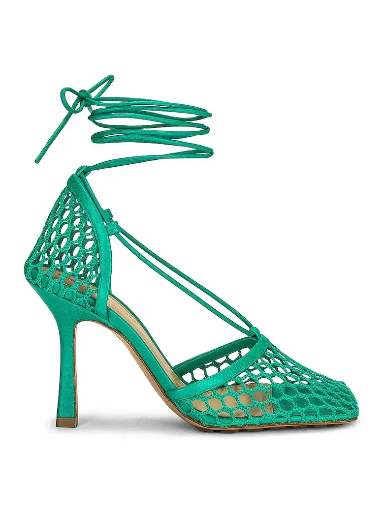 Stretch Ankle Strap Sandals