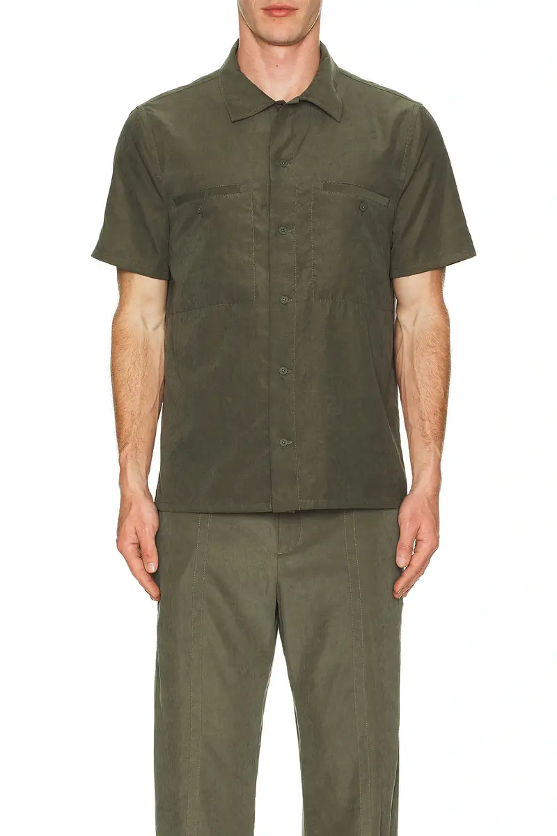 Simkhai Military Work Shirt | Thumbnail 5 Simkhai Military Work Shirt | Thumbnail 5