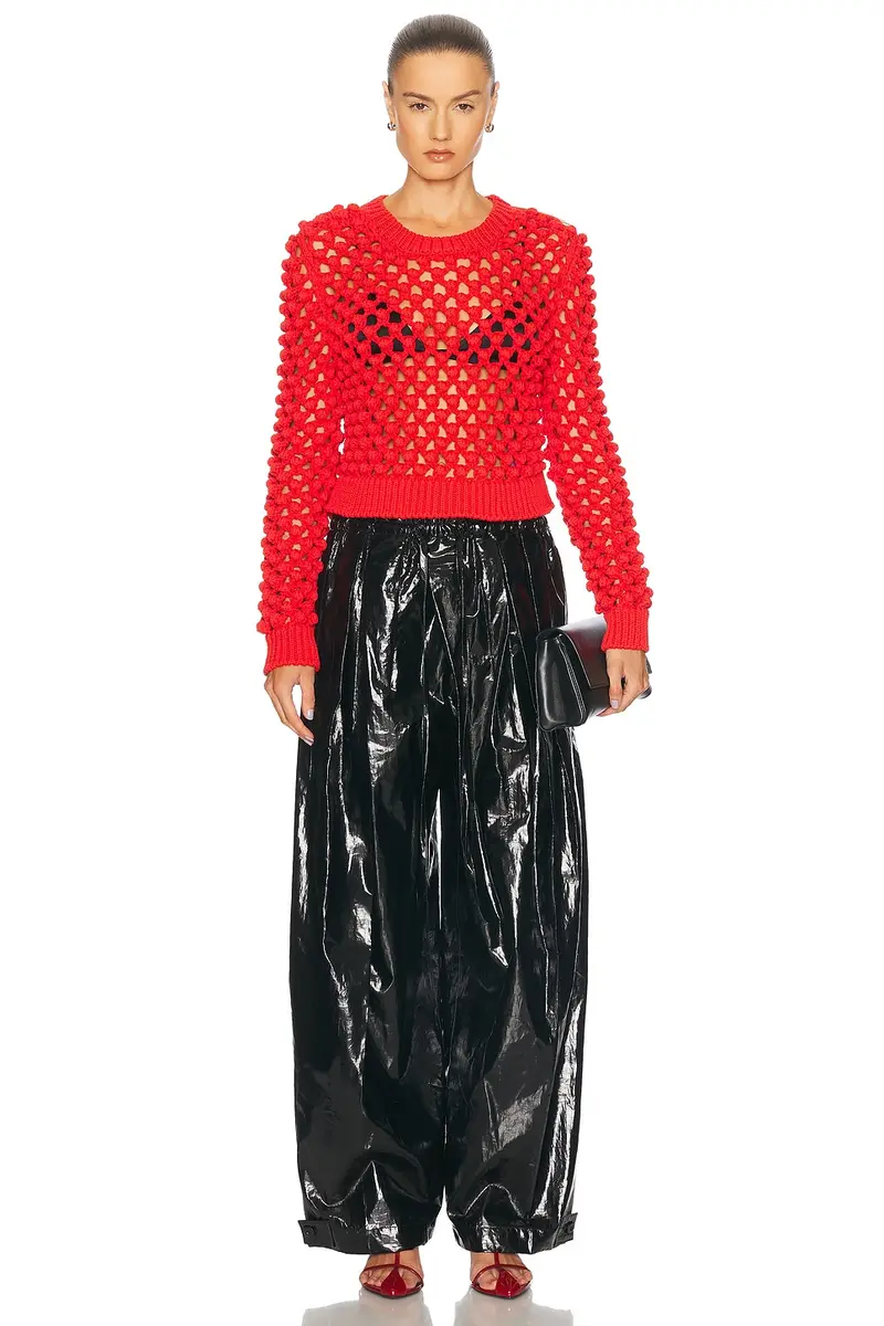 Jil Sander Wide Leg Trouser | Thumbnail 6