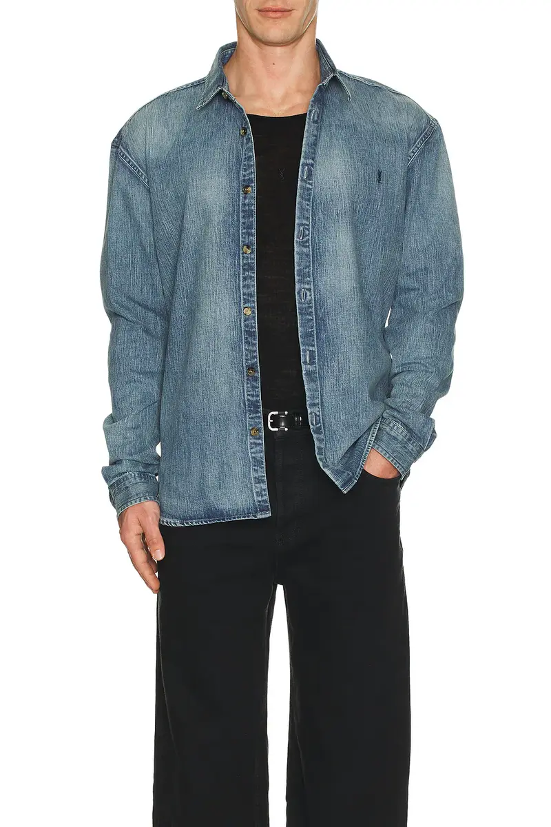 Saint Laurent Casual Shirt | Thumbnail 4 Saint Laurent Casual Shirt | Thumbnail 4