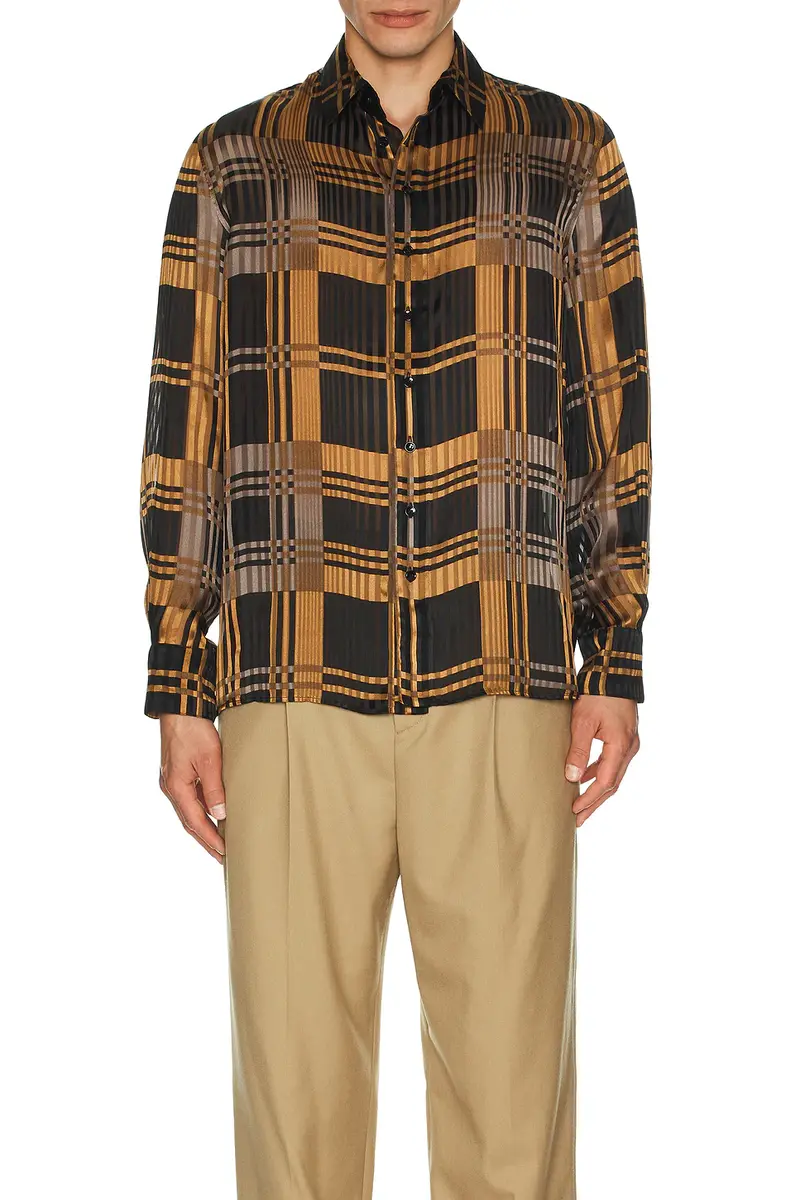 Saint Laurent Long Sleeve Shirt | Thumbnail 3 Saint Laurent Long Sleeve Shirt | Thumbnail 3