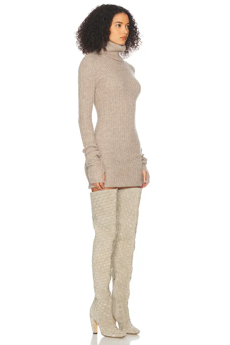 Helsa Lauren Mini Knit Dress | Thumbnail 4