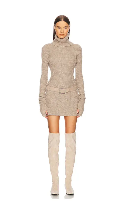 Helsa Lauren Mini Knit Dress | Image 1 Helsa Lauren Mini Knit Dress | Image 1