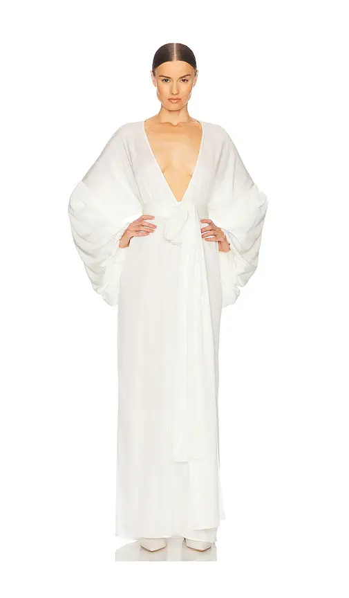 Helsa Serafina Silk Dress | Thumbnail 2 Helsa Serafina Silk Dress | Thumbnail 2