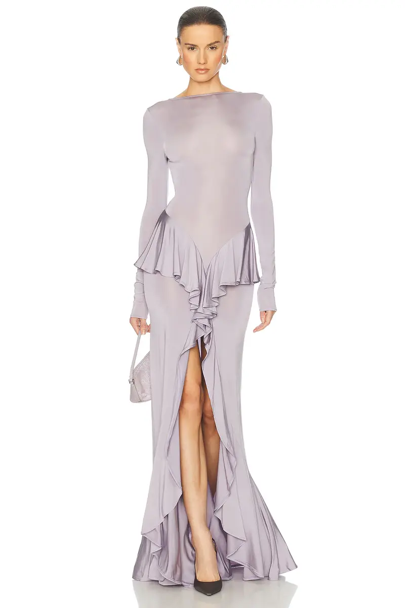 Helsa Amala Jersey Dress | Thumbnail 4 Helsa Amala Jersey Dress | Thumbnail 4