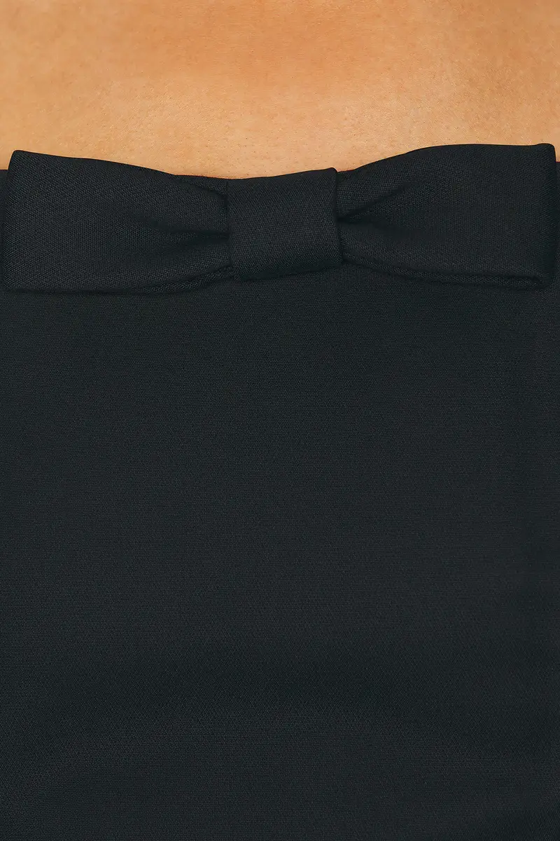 Helsa The S Curve Dress With Bow | Thumbnail 4 Helsa The S Curve Dress With Bow | Thumbnail 4