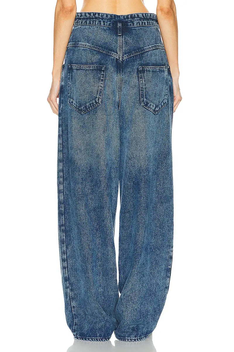 Isabel Marant Jordy Baggy Wide Leg | Thumbnail 3