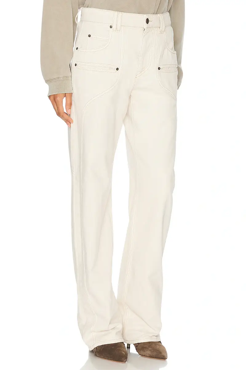 Isabel Marant Beryl Straight Leg Jeans | Thumbnail 2 Isabel Marant Beryl Straight Leg Jeans | Thumbnail 2