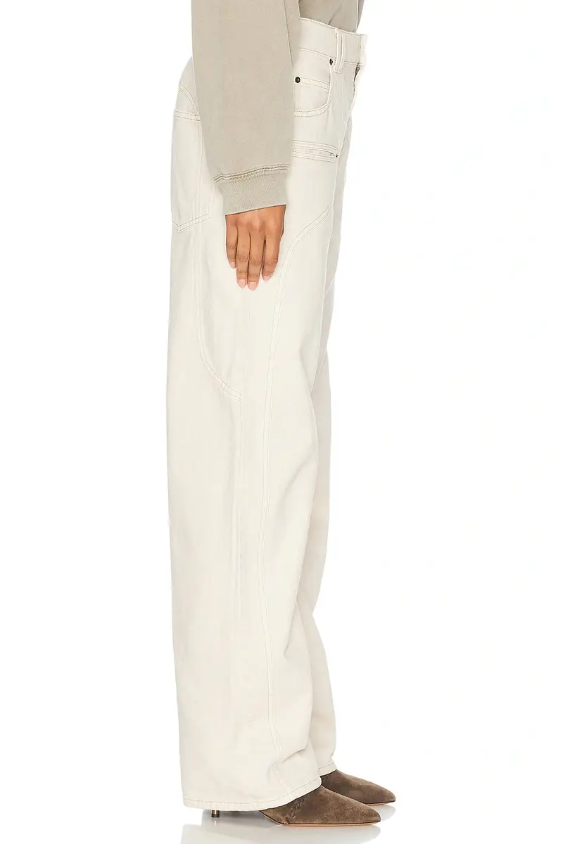 Isabel Marant Beryl Straight Leg Jeans | Thumbnail 3 Isabel Marant Beryl Straight Leg Jeans | Thumbnail 3