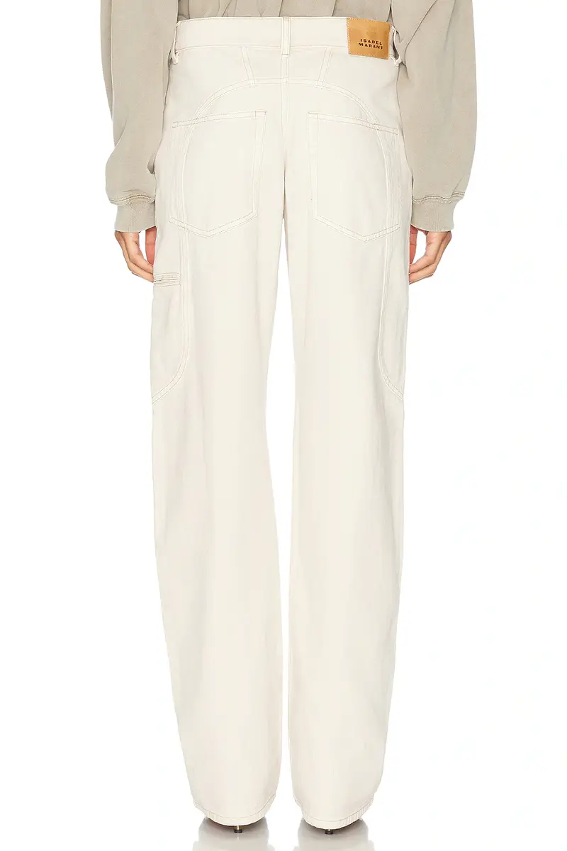 Isabel Marant Beryl Straight Leg Jeans | Thumbnail 4 Isabel Marant Beryl Straight Leg Jeans | Thumbnail 4