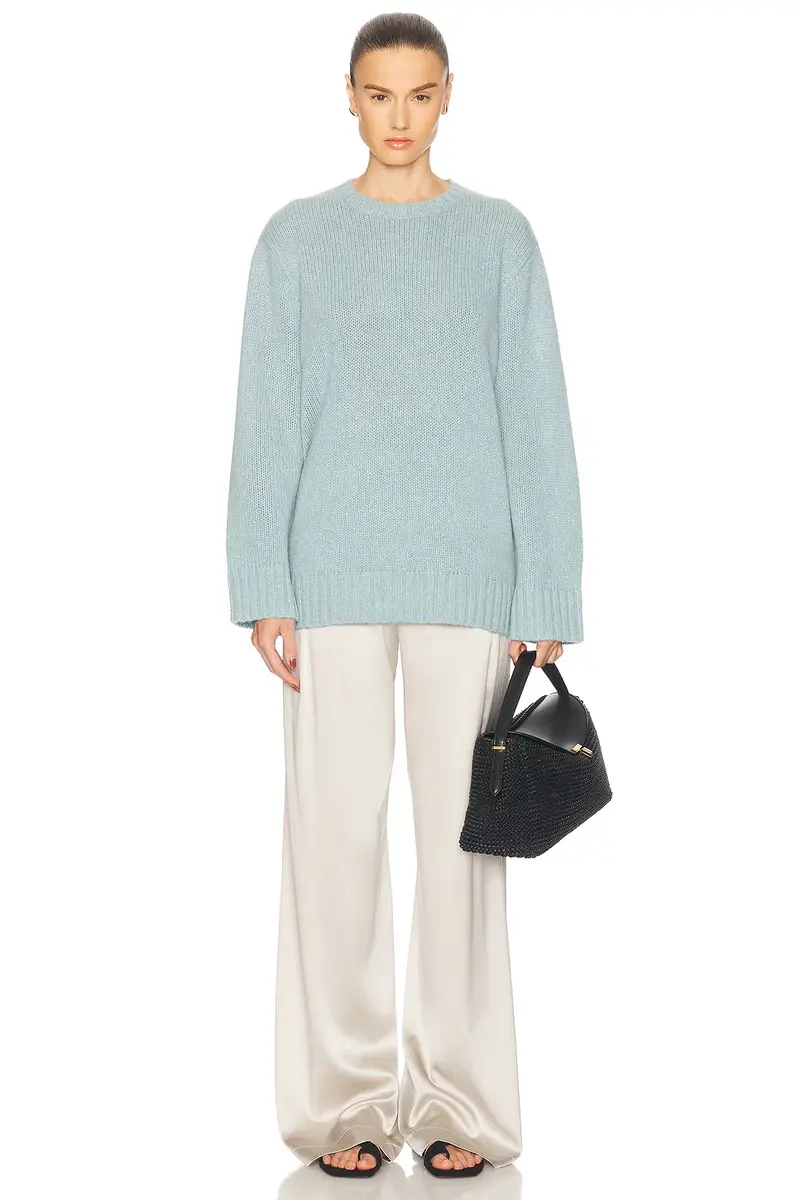 Jenni Kayne Cashmere Amelia Crewneck Sweater | Thumbnail 4 Jenni Kayne Cashmere Amelia Crewneck Sweater | Thumbnail 4