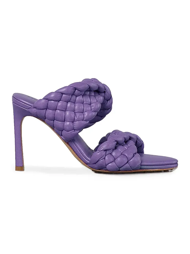 Padded Woven Leather Sandals Padded Woven Leather Sandals