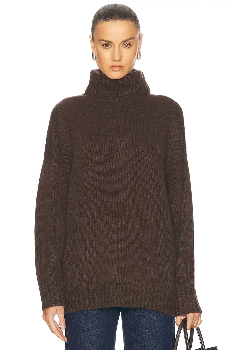 Jenni Kayne Cashmere Porter Turtleneck Sweater | Image 1 Jenni Kayne Cashmere Porter Turtleneck Sweater | Image 1