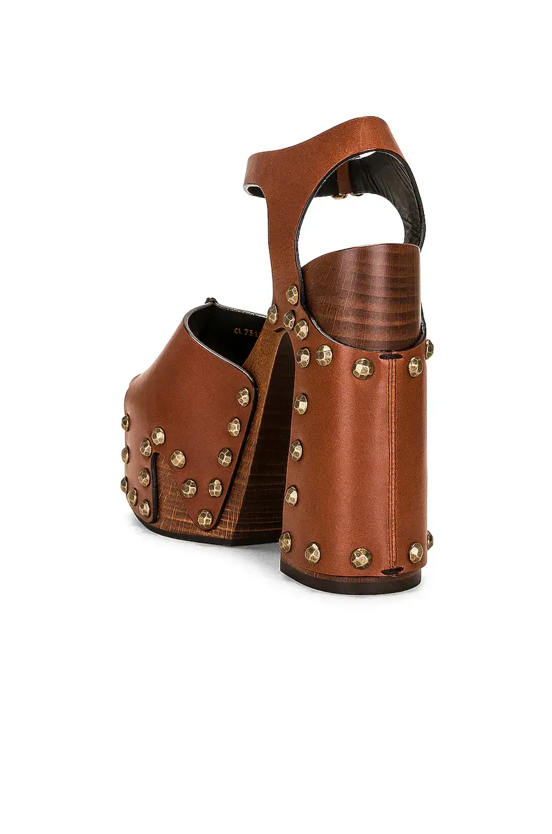 Saint Laurent Jota Platform Clog Sandal | Thumbnail 3 Saint Laurent Jota Platform Clog Sandal | Thumbnail 3