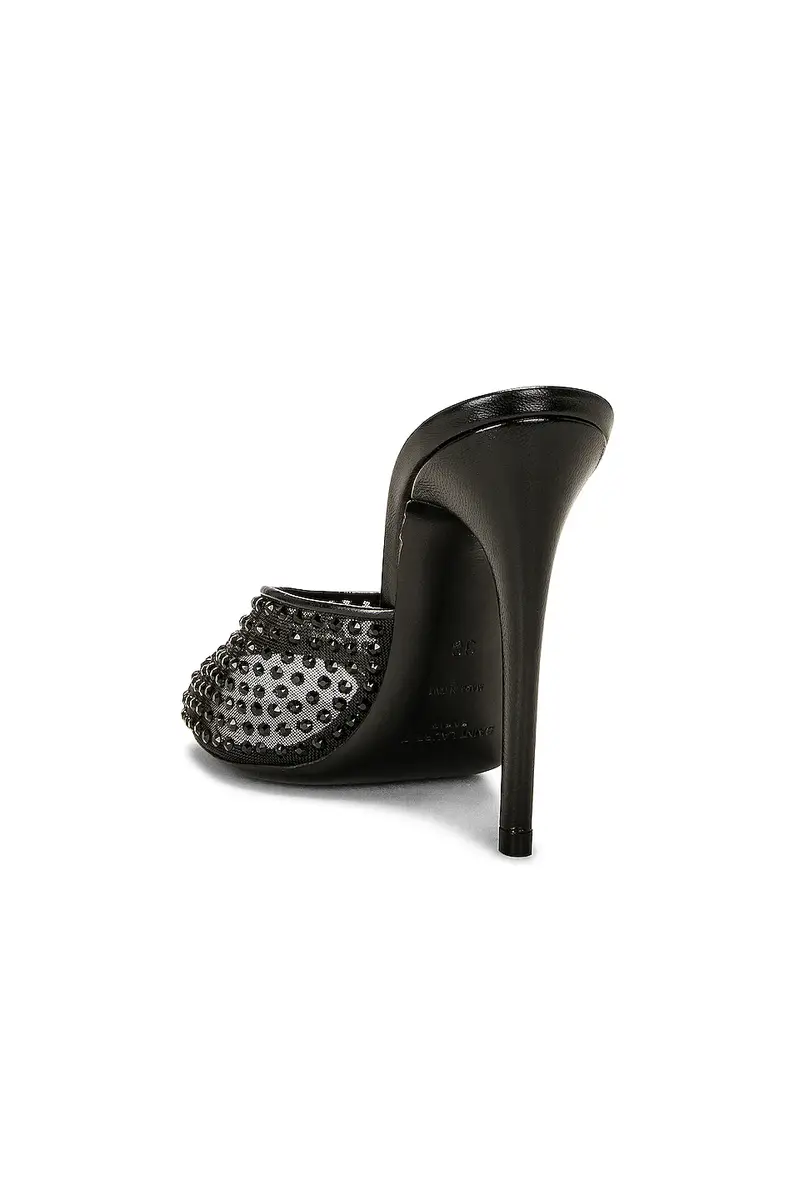 Saint Laurent Blonde Mule Sandal | Thumbnail 3 Saint Laurent Blonde Mule Sandal | Thumbnail 3