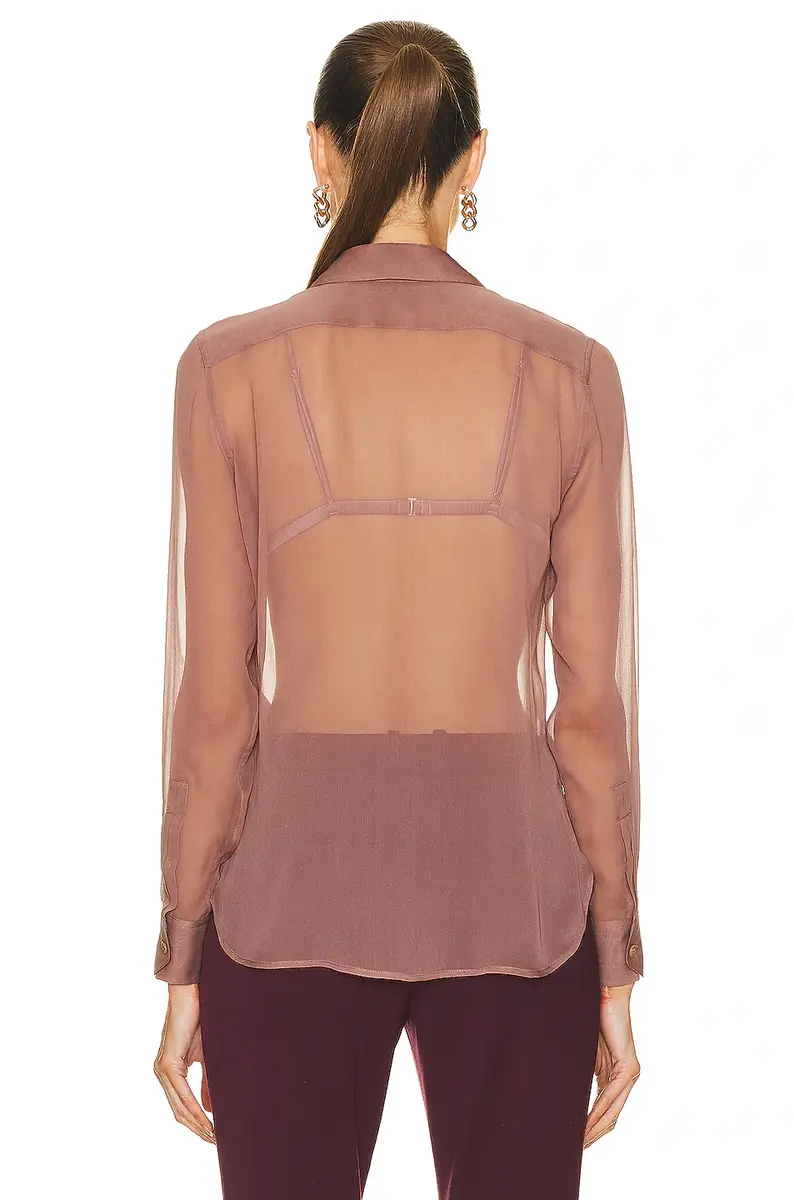 Saint Laurent Silk Blouse | Thumbnail 3 Saint Laurent Silk Blouse | Thumbnail 3