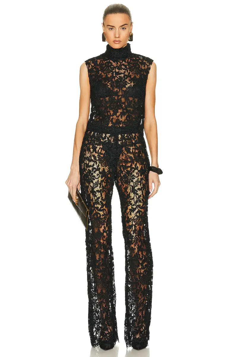 Saint Laurent Sleeveless Top | Thumbnail 4 Saint Laurent Sleeveless Top | Thumbnail 4