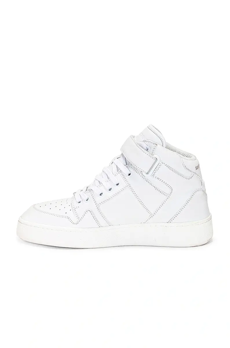 Saint Laurent Lax Mid Sneaker | Thumbnail 5 Saint Laurent Lax Mid Sneaker | Thumbnail 5