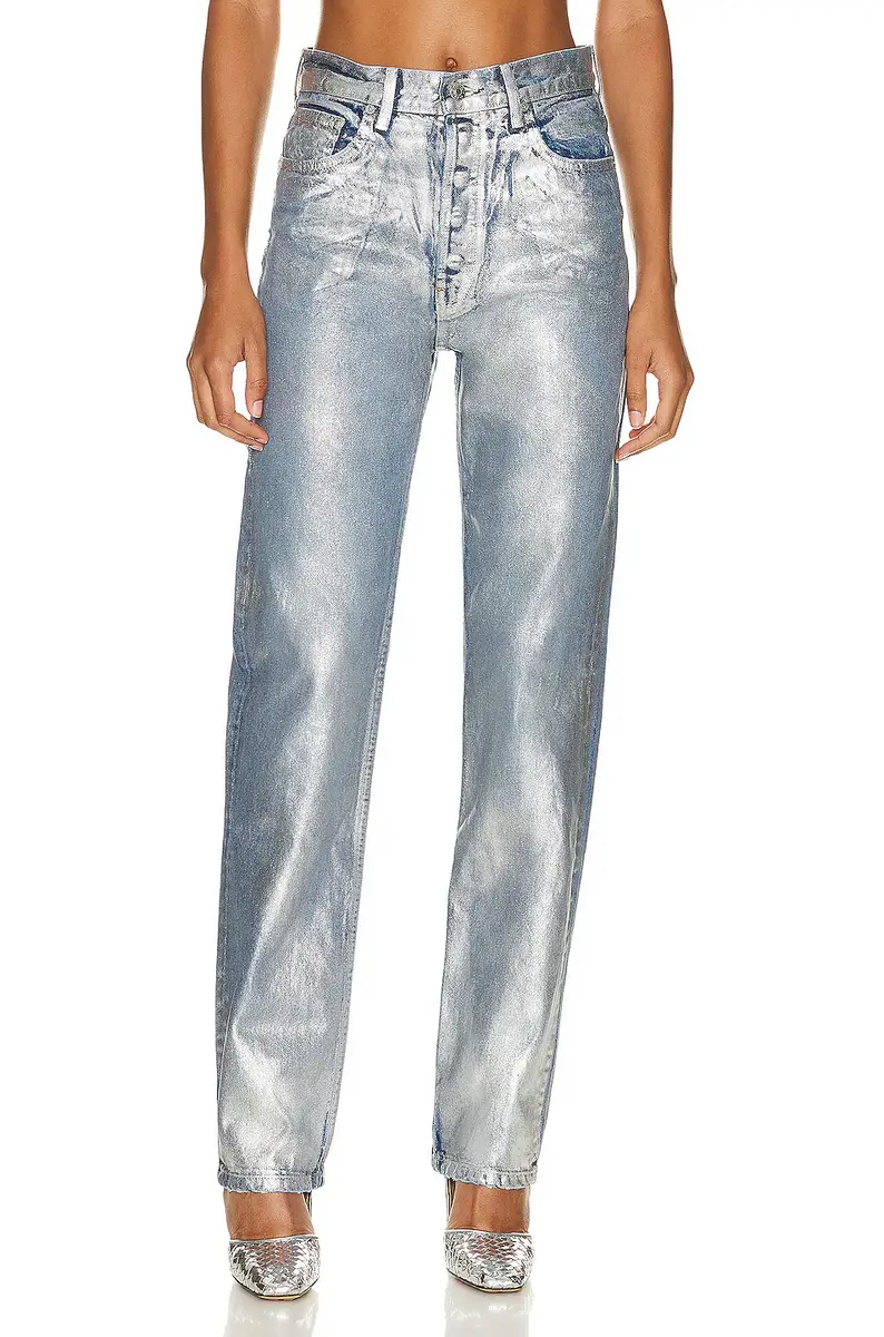 EB Denim High Rise Straight Jeans | Thumbnail 3 EB Denim High Rise Straight Jeans | Thumbnail 3