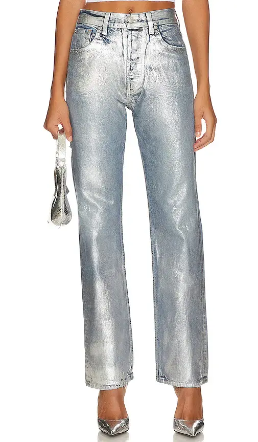 EB Denim High Rise Straight Jeans | Image 1 EB Denim High Rise Straight Jeans | Image 1