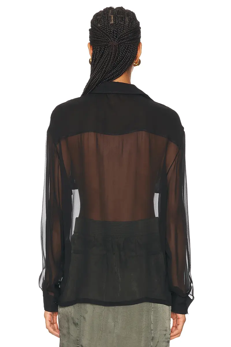 Saint Laurent Button Up Top | Thumbnail 3