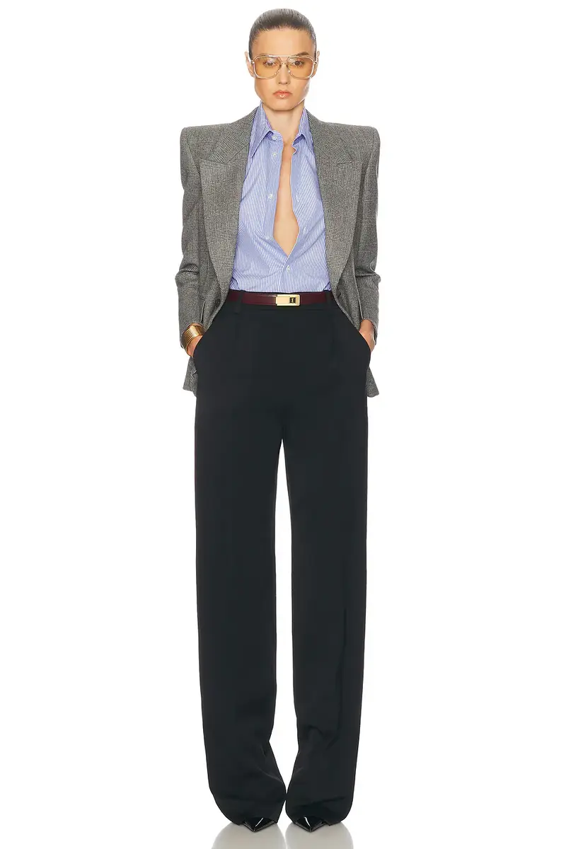 Saint Laurent Button Up Top | Thumbnail 4 Saint Laurent Button Up Top | Thumbnail 4