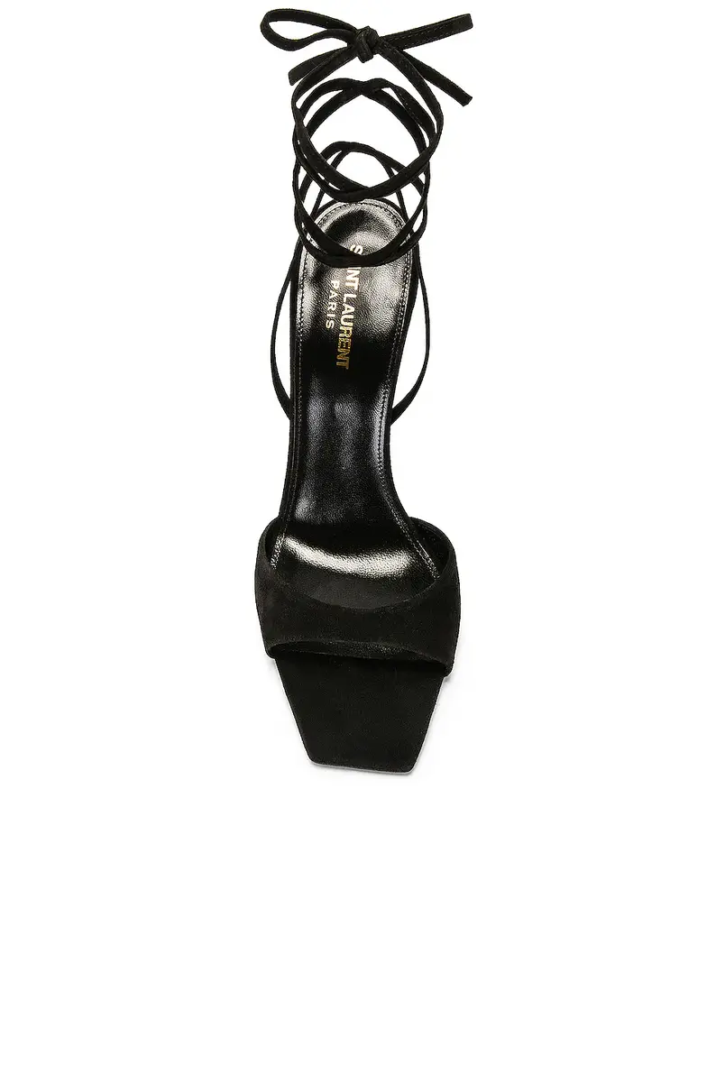 Saint Laurent Vitti Wrap Around Sandal | Thumbnail 4 Saint Laurent Vitti Wrap Around Sandal | Thumbnail 4